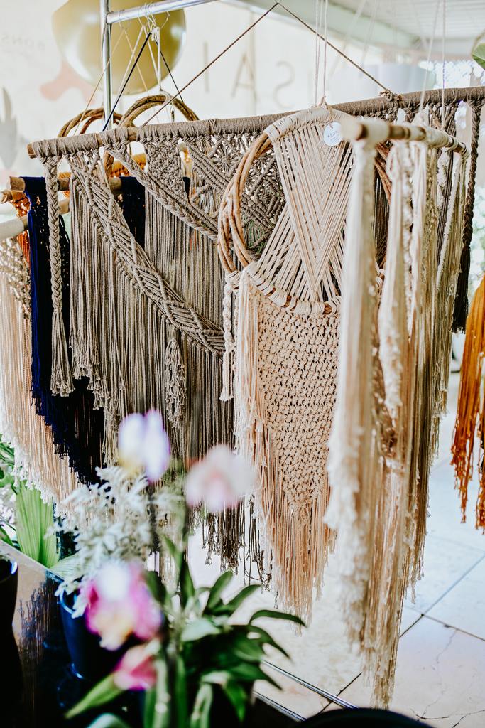 Macramé hangings