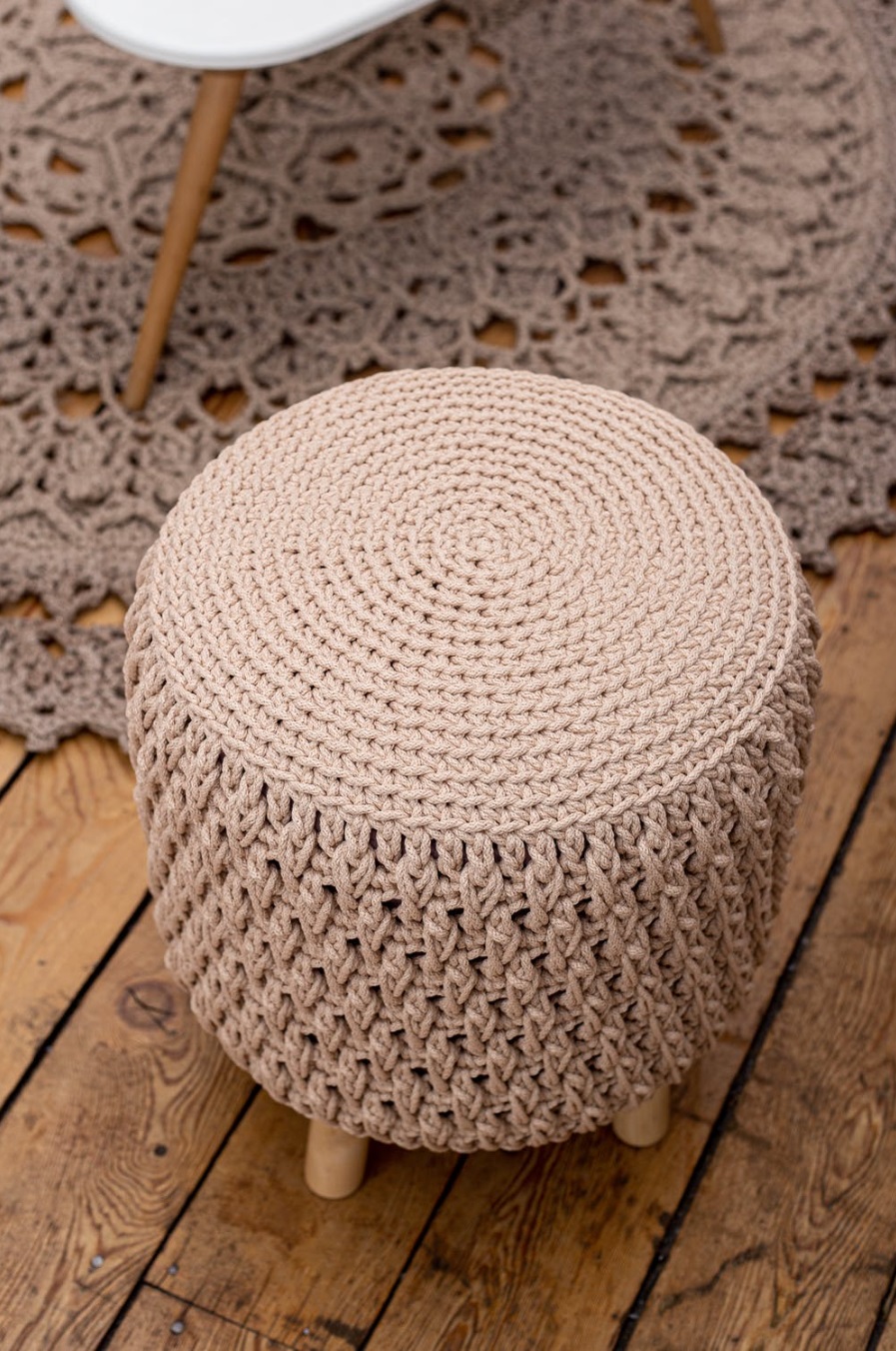 Furniture made with Macramé